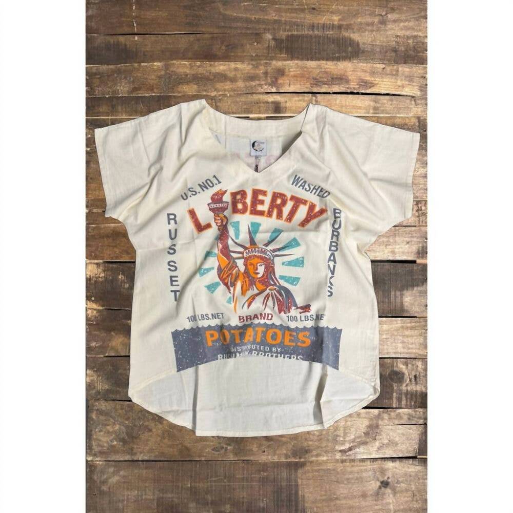 NEW JADED GYPSY women's seasons best top in white